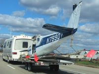 N7990T - Spotted on I-90 northbound near Rockford, IL.