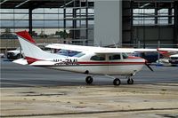 VH-ZML @ YMEN - Cessna 210L Centurion [210-59870] Essendon~VH 20/03/2007 . Carrying the markings here 2 days before being officially registered. 