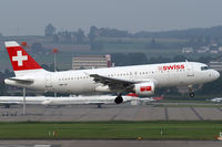 HB-IJI @ LSZH - Swiss International Airlines HB-IJI  Creux du Van early morning arrival at ZRH - by Thomas M. Spitzner