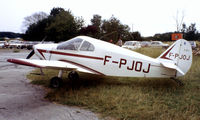 F-PJOJ @ LFAY - Gardan GY-201 Minicab [A.204] Amiens-Glisy~F 31/07/1983 - by Ray Barber