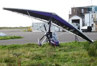G-JAMZ @ EGFH - Visiting flexwing. - by Roger Winser