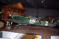MH350 @ ENBO - Supermarine Spitfire LF.IXe preserved in Norsk Luftfartsmuseum in Bodø, Norway. - by Henk van Capelle