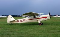 G-AGXV @ EGHP - Originally owned to, Brevet Flying Club Ltd in May 1946 and currently in private hands since July 2003.