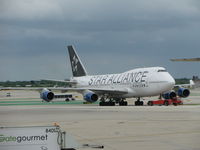 N121UA @ ORD - N121UA United Boeing 747-422. - by David Burrell