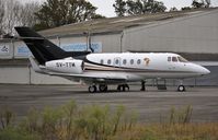 5V-TTM @ EGHH - ex TY-VLT arrives at JETS - by John Coates