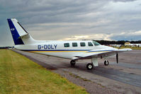 G-DOLY @ EGBP - Cessna T.303 Crusader [T303-00107] Kemble~G 09/07/2004 - by Ray Barber