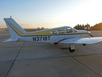 N3718T @ KEBS - In front of the fuel pumps unattended.... thanks for the delay - by Floyd Taber