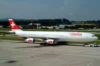 HB-JMA @ LSZH - Airbus A340-313X [538] (Swiss International Air Lines) Zurich~HB 22/07/2004