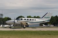 N101DF @ KOSH - Cessna 421B - by Mark Pasqualino