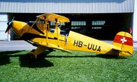 HB-UUA @ LSZY - Bucker APM.131-150 Jungmann [8] Porrentruy~HB 10/08/1997