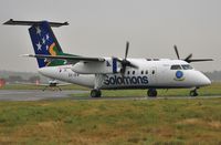 SX-BIW @ EGHH - Taxies to depart after respray at Airbourne Colours - by John Coates