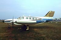 I-ATAC @ EHAM - Cessna 421B Golden Eagle [421B-0121] Schiphol~PH 29/08/1976. Image taken from a slide. - by Ray Barber