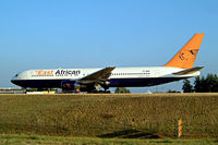 5Y-QQQ @ LFPG - Boeing 767-31AER [27619] (East African) Paris-Charles De Gaulle~F 24/07/2004 - by Ray Barber