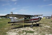 C-GECU @ CYXY - Tied down on the grass at Whitehorse, Yukon. - by Murray Lundberg