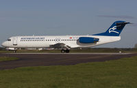 4O-AOP @ EGSH - About to depart EGSH after spray by Air Livery. - by Anthony Varley