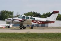 N7941K @ KOSH - Beech B55 - by Mark Pasqualino