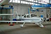 N789CD @ LOAN - Cirrus Design SR-20 [1153]  Weiner-Neustadt Ost~OE 17/04/2005. This was used for ferry flight and the later German registration was badly taped on D-ESFA. - by Ray Barber