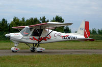 G-OFBU @ EGBP - Comco Ikarus C-42 Cyclone FB UK [PFA 322-13653] Kemble~G 11/07/2004 - by Ray Barber