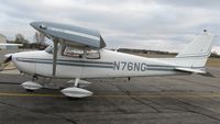 N76NG @ KAXN - Cessna 172A Skyhawk at the fuel pump. - by Kreg Anderson