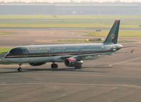 JY-AYV @ AMS - Taxi to the gate of Schiphol Airport - by Willem Göebel