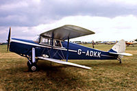 G-ADKK @ EGBG - De Havilland DH.87B Hornet Moth [8033] Leicester~G 08/07/1979. Image taken from a slide. - by Ray Barber