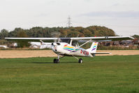 G-ATHV @ EGBR - Cessna 150F. Hibernation Fly-In, The Real Aeroplane Club, Breighton Airfield, October 2012. - by Malcolm Clarke
