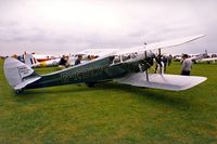 G-ADLY @ EGTC - De Havilland DH.87B Hornet Moth [8020] Cranfield 06/07/1986. Image taken from a slide. - by Ray Barber
