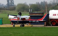 G-AVJE @ EGLM - Originally owned to, Northair Aviation Ltd in March 1967 and currently with and a trustee of, G-AVJE Syndicate since January 1991. De-registered and permanently withdrawn from use in November 2006. - by Clive Glaister
