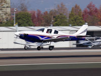 N6XG @ KSMO - N6XG arriving on RWY 21 - by Torsten Hoff