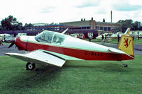 G-BAAW @ EGTC - Jodel D.119 [366] Cranfield 03/07/1982. Image taken from a slide. - by Ray Barber
