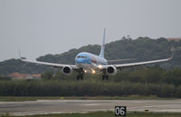 OO-JAD @ LFTH - Landing at Hyeres airport - by olivier Cortot