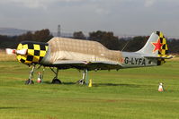 G-LYFA @ EGCB - 1982 Yakovlev Yak-52, c/n: 822608