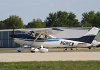 N681EW @ KOSH - Cessna F182Q