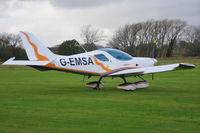 G-EMSA @ EGSV - Parked at Old Buckenham. - by Graham Reeve