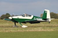 G-HOXN @ EGSV - Just landed. - by Graham Reeve