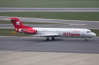 D-AFKD @ LOWW - OLT Express Fokker 100