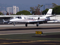 N554VP @ KSMO - N554VP arriving on RWY 21 - by Torsten Hoff