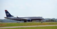 N101HQ @ KCLT - Takeoff roll CLT - by Ronald Barker