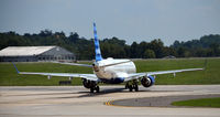 N306JB @ KCLT - Taxi CLT - by Ronald Barker