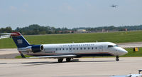 N460AW @ KCLT - Taxi CLT - by Ronald Barker