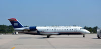 N468AW @ KCLT - Taxi CLt - by Ronald Barker