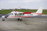 G-TERA @ EGSH - Vulcanair P68 parked at Norwich. - by Graham Reeve
