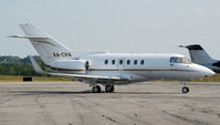 XA-CHA @ KDAN - Bae-125-800A/SP in Danville Va. - by Richard T Davis