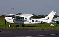 G-BSMB @ EGTB - Ex: N9459G > C-GUUW > N9459G > G-BSMB > F-HAMS - Originally owned to, Army Parachute Association in June 1990 and currently in private hands since September 2003. To F-HAMS July 2006.