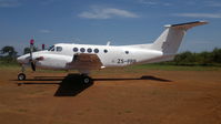 ZS-PRB @ FZJB - BEECHCRAFT 200 IN DOKO, DRC - by NOKIA X2