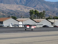 N714HH @ SZP - 1977 Cessna 150M, Continental O-200 100 Hp, landing roll on 22 preceding touch and go Rwy 22 - by Doug Robertson