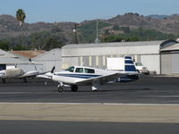 N58079 @ SZP - 1987 Mooney M20J 201LM (Lean Machine), Lycoming IO-360-A3B6D 200 Hp, taking the active - by Doug Robertson