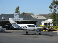 N4638W @ SZP - 1977 Rockwell 112TC-A TURBO ALPINE COMMANDER, Lycoming TIO-360-C1A6D 210 Hp - by Doug Robertson
