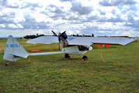 G-MZGJ @ EGBP - Kolb Twinstar Mk.III [PFA 205-12421] Kemble~G 10/07/2004 - by Ray Barber