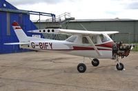 G-BIFY @ EGHH - Just resprayed. - by John Coates